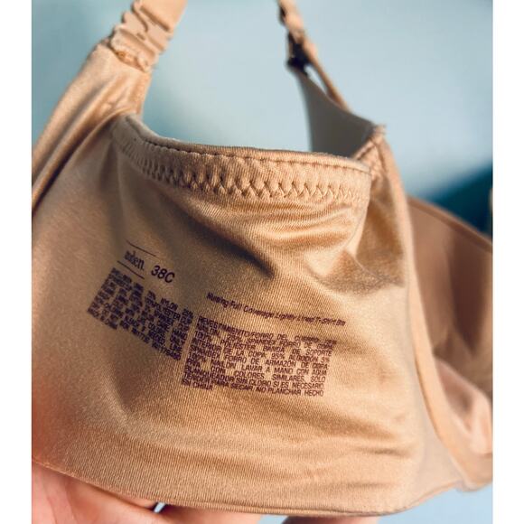 Auden Nursing Bra Full Coverage 38C Beige - Picture 8 of 9